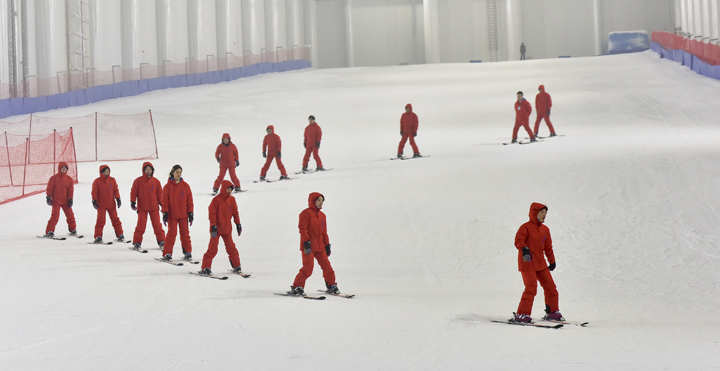 又多一处好玩的地方: 张家界冰雪世界